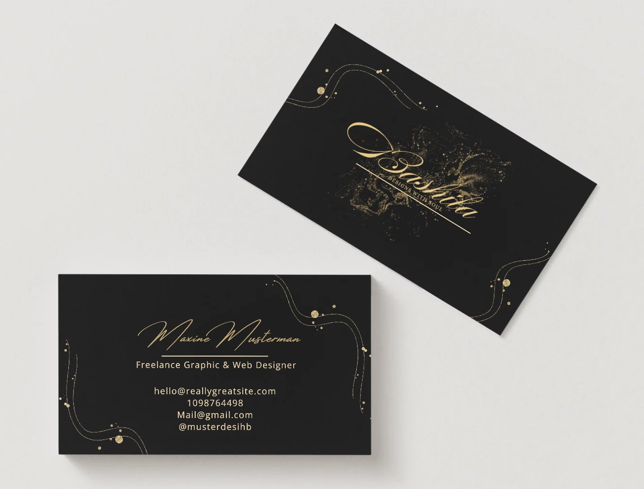 Visitenkarte Designs with Soul